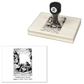 Angels Miskraam Doodgeboorte Condoleance voor Baby Rubberstempel (Gestempeld)