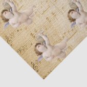  Angels Musical Notes Sheet Tissue Paper Tissuepapier (Detail)