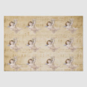 Angels Musical Notes Sheet Tissue Paper Tissuepapier (Voorkant)