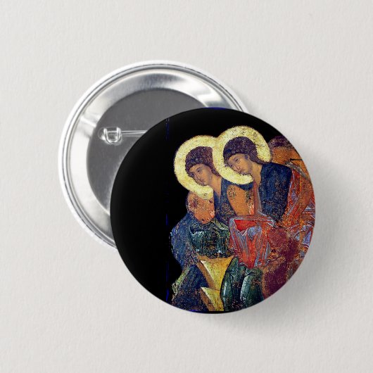 Angels of Annunciation Ronde Button 5,7 Cm (Voorkant /achterkant)