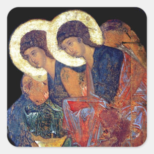 Angels of Annunciation Vierkante Sticker