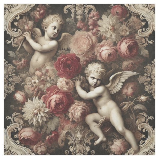 Angels of Discord - Gothic Statement Tegel Stof (Swatch)