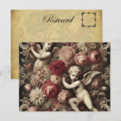 Angels of Discord - Gotisch Victoriaans Feestdagenkaart (Voorkant / Achterkant)