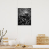 Angels of Heaven Blow hun Trumpets Gustave Dore Poster (Keuken)