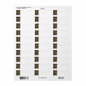 Angels Offering Gifts Etiket (Full Sheet)