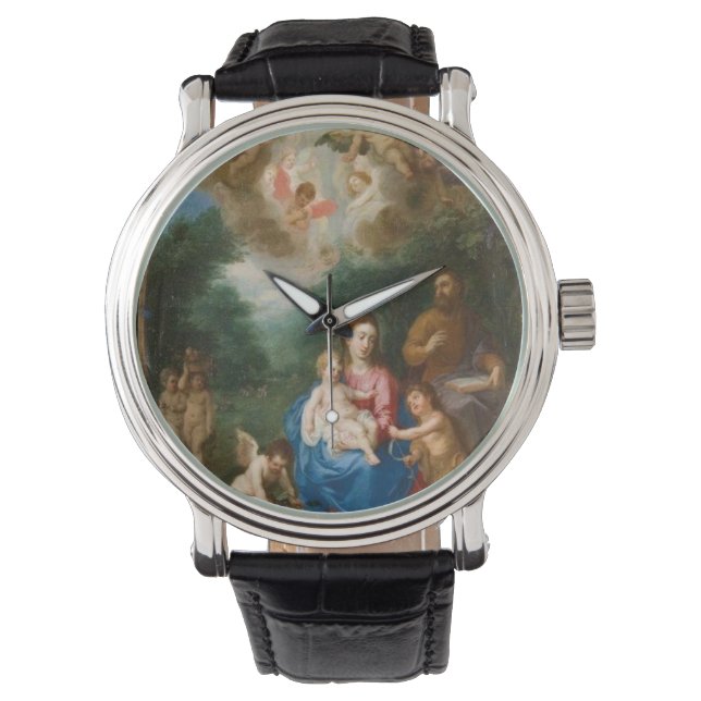 Angels Offering Gifts Horloge (Voorkant)