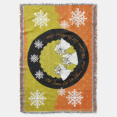 Angels Oh, laat ons hem vereren Deken (Voorkant Verticaal)