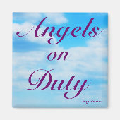Angels on Duty - Uit het gelijknamige gedicht Magneet (Voorkant)