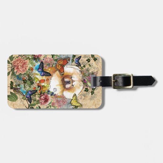 ANGELS ONDER US Chow bagagelabel (Voorkant horizontaal)