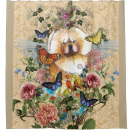 ANGELS ONDER US Chow-douchergordijn Douchegordijn