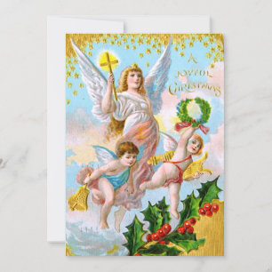  ANGELS ONTWERP CHRISTMAS KAART