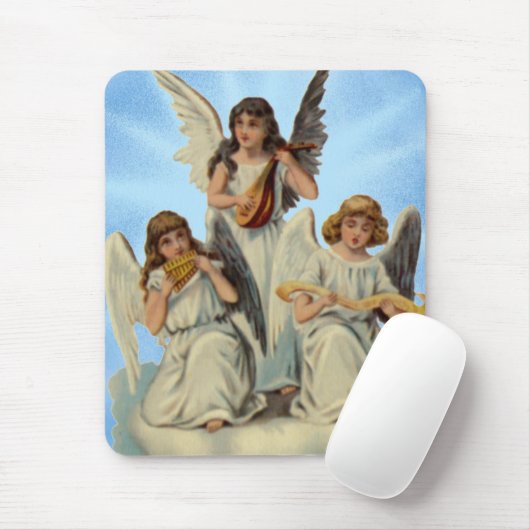 Angels op een Muismat van de wolk (Met muis)