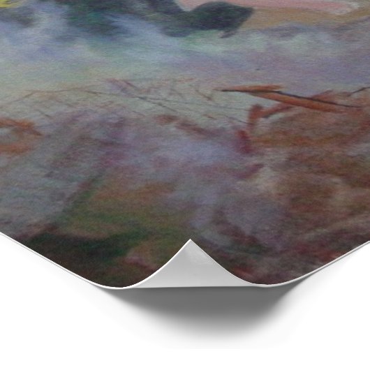 Angels op het werk poster (Hoek)