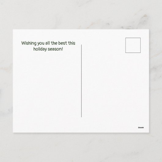 Angels op  tekst met hoge gedecorbeerde structuur feestdagenkaart (Achterkant)