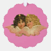  Angels Papier Ornament Kaart (Voorkant)