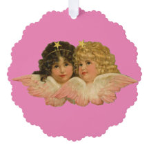 Angels Papier Ornament Kaart