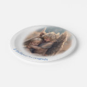 Angels Papieren Bordje (Gekanteld)