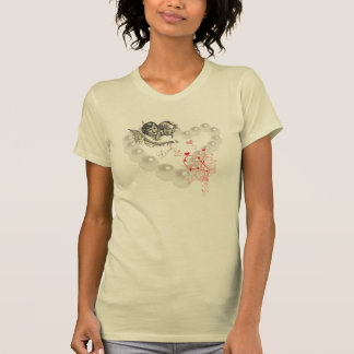 Angels, parels & harten crème T-shirt
