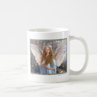 "Angel's Path" Witte mok voor keramische koffie