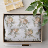  Angels Pattern White Tissuepapier (Geschenk)