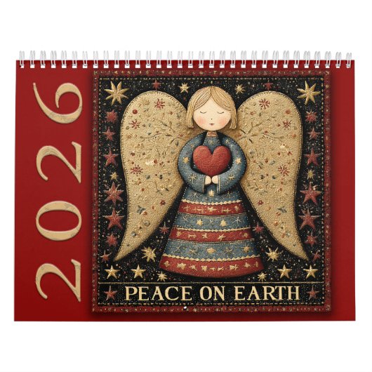 Angels –  Peace on Earth 2026 Kalender (Hoes)