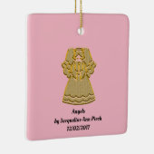 Angels Poetry Keramisch Ornament (Rechts)