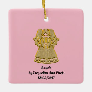 Angels Poetry Keramisch Ornament