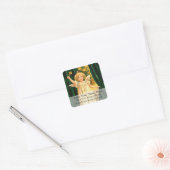 Angels Rings in Kerst Adres Label (Envelop)