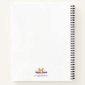Angels Roos Garden Spiral notebook Notitieboek (Achterkant)