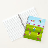 Angels Roos Garden Spiral notebook Notitieboek (Binnen)