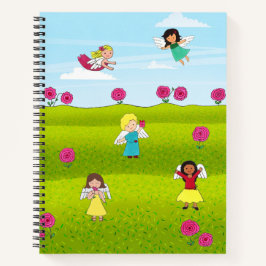 Angels Roos Garden Spiral notebook Notitieboek