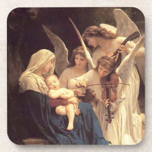 Angels Serenade set van 6 Cork Onderzetters