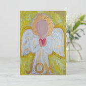 Angels Series - Joy - Flat Holiday Card Feestdagenkaart (Staand voorkant)