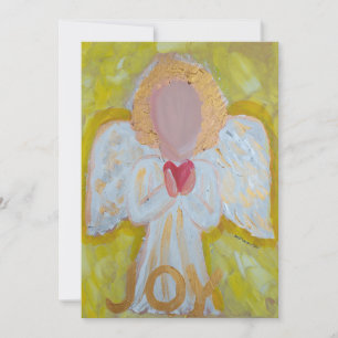 Angels Series - Joy - Flat Holiday Card Feestdagenkaart