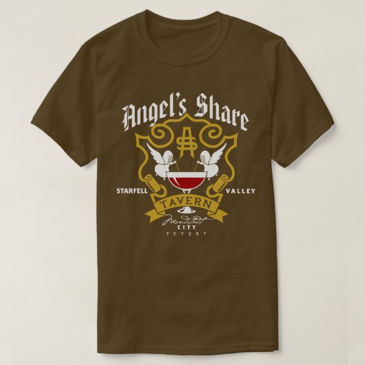 Angels Share Tavern T-shirt (Design voorkant)