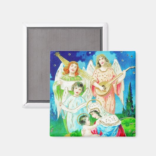 Angels Sing  Magnet (Voorkant / Achterkant)