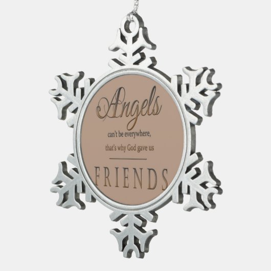 Angels Snowflake Ornament (Rechts)