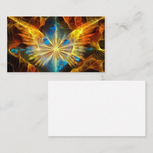 Angel's ster visitekaartje (Voorkant / Achterkant)