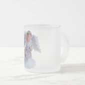 Angels t-shirts matglas koffiemok (Voorkant rechts)