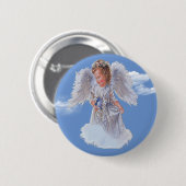 Angels t-shirts ronde button 5,7 cm (Voorkant /achterkant)