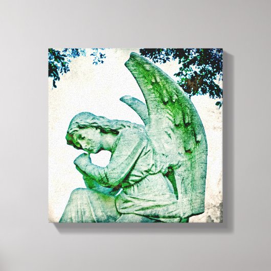 Angel's Thoughts Canvas Afdruk (Voorkant)