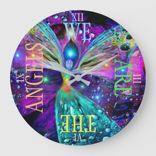 ANGELS TIME WATCH GROTE KLOK (Voorkant)