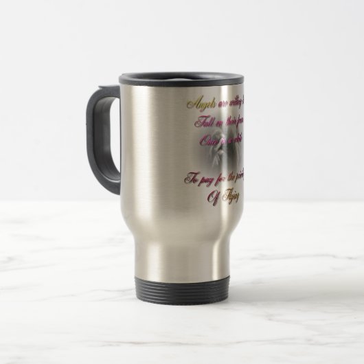 Angels Travel Mug Reisbeker (Voorkant links)