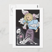 Angel's Trumpet Briefkaart (Voorkant / Achterkant)