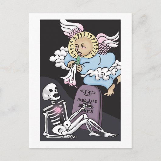 Angel's Trumpet Briefkaart (Voorkant)