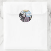 Angel's Trumpet Ronde Sticker (Tas)