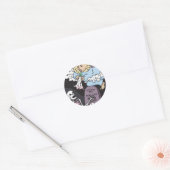 Angel's Trumpet Ronde Sticker (Envelop)