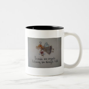 Angels Tweekleurige Koffiemok