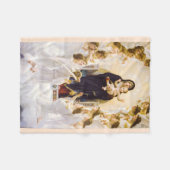 Angels uit de geschiedenis van de glorie fleece deken (Voorkant (Horizontaal))