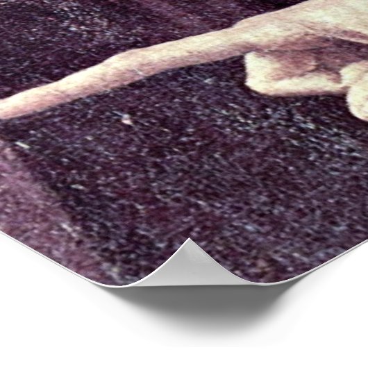 Angels "Uriel" van Leonardo di ser Piero da Vinci Poster (Hoek)